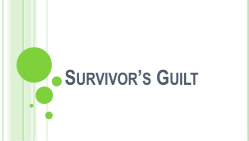 Survivors guilt cover