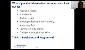 uterine cancer talk