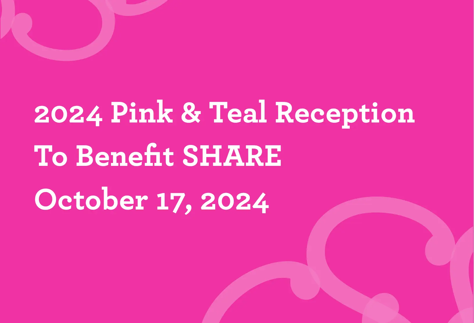 Pink Teal 2024 Invitation