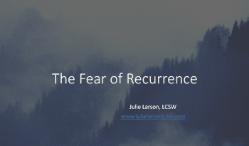 the fear recurrence1