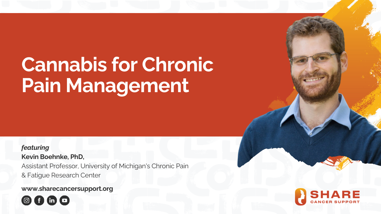 Cannabis for Chronic Pain Management