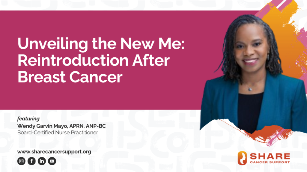 Unvaeiling the new me after breast cancer