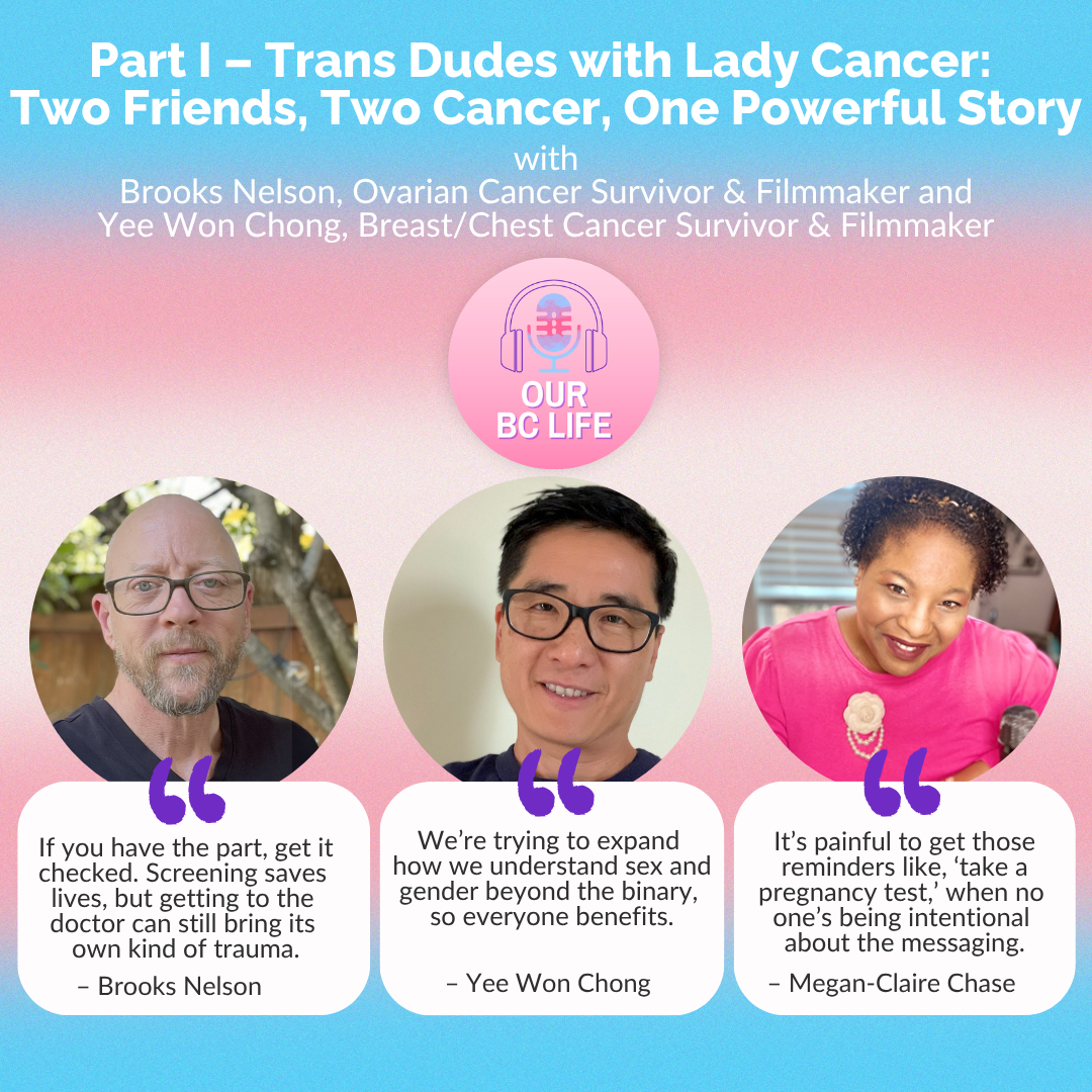 Part 1 Trans Dudes with Lady Cancer Episode Graphic
