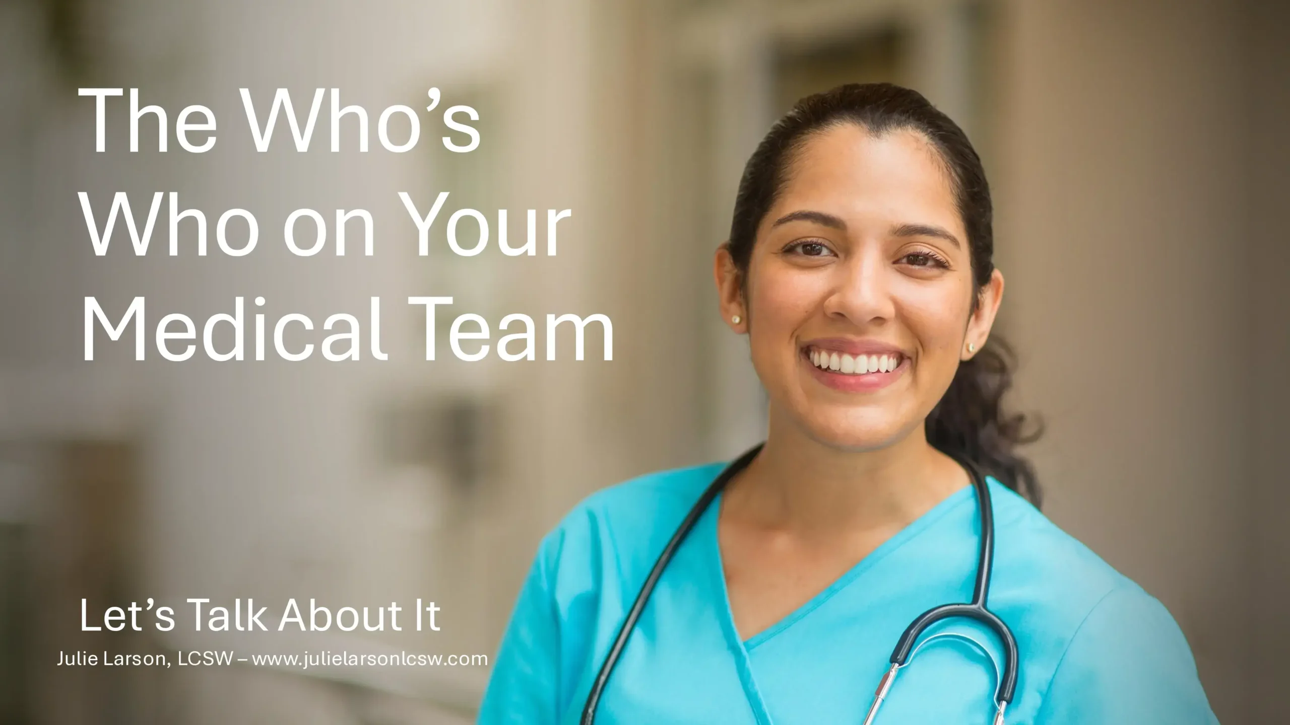 Who's Who on the Medical Team pages 1