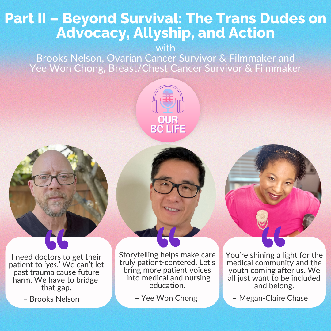 Part 2 Trans Dudes with Lady Cancer Episode Graphic