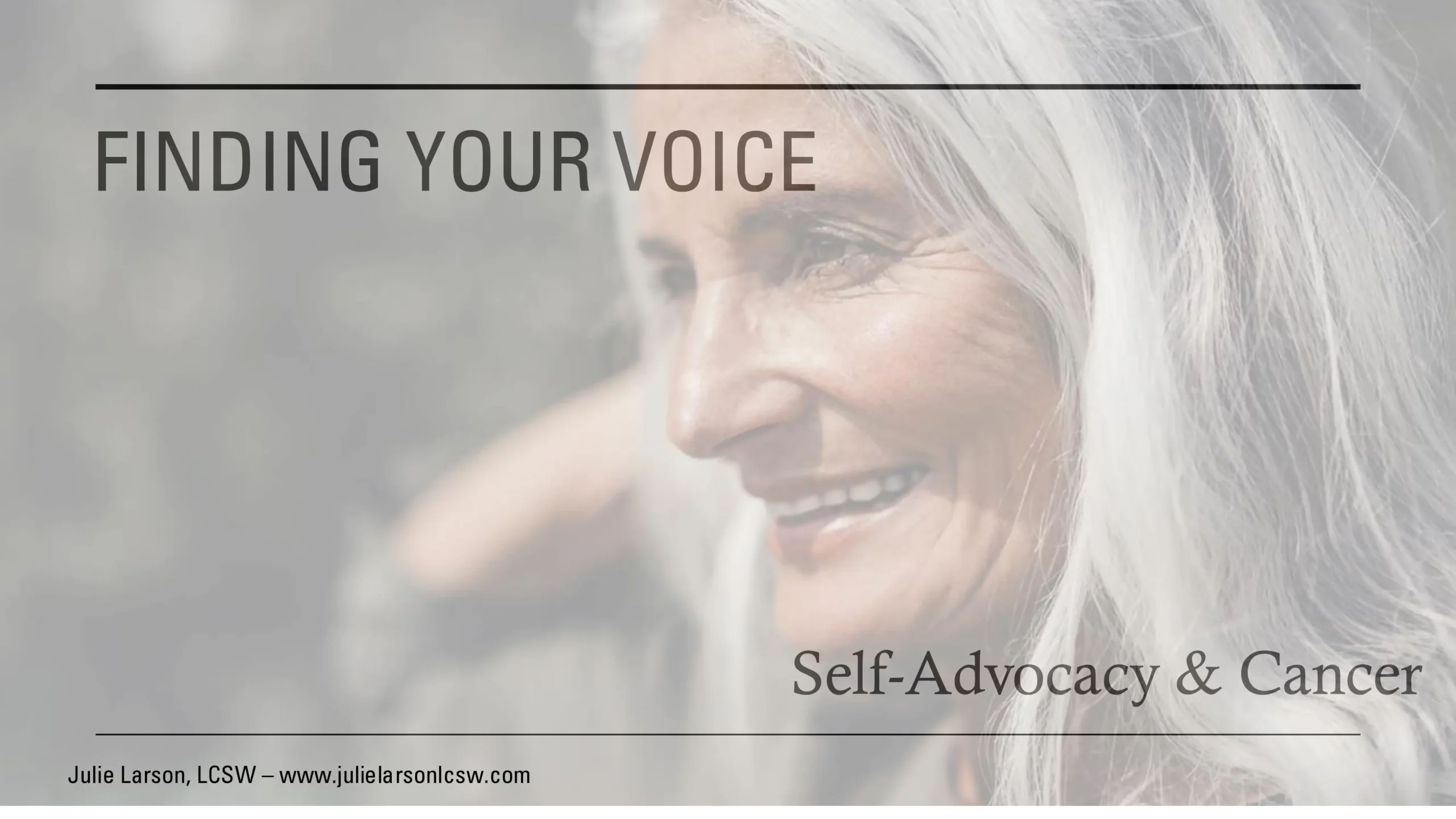 Self Advocacy pages