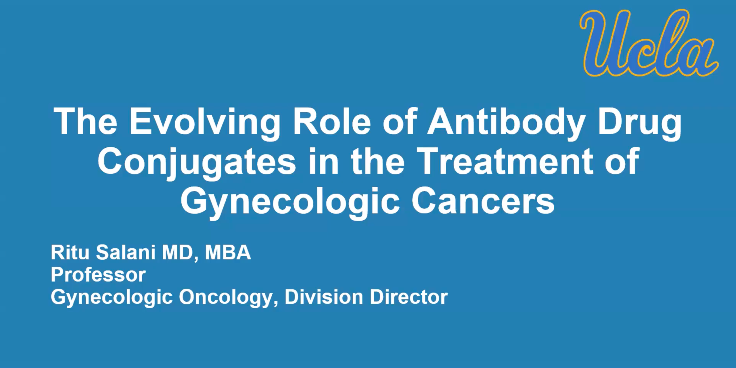 Antibody-Drug Conjugates and Gynecologic Cancer: What You Need to Know